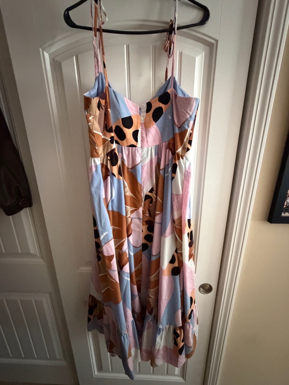 Hutch Pink, Blue & Brown Print Sundress - Picture 3 of 4